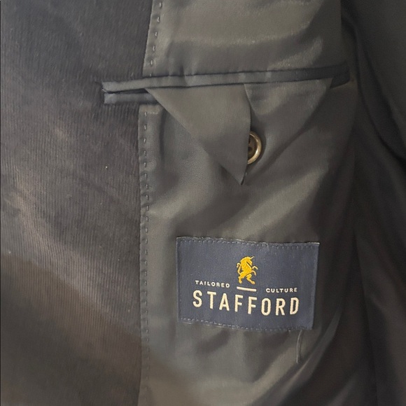 48R Classic Navy Corduroy Men's Blazer NWOT - Picture 5 of 13